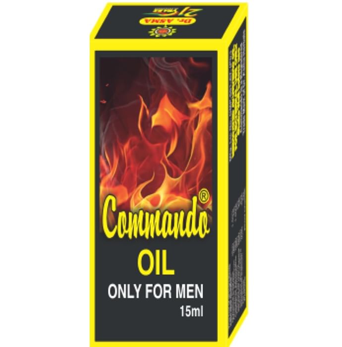 Dr. Asma Commando Oil Only for Men (15ml Each)