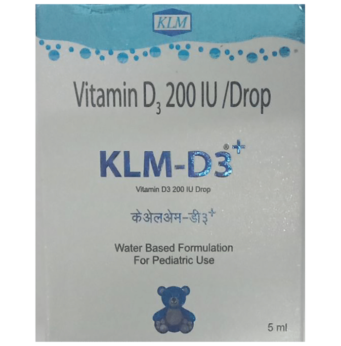 KLM-D3 Plus Oral Drops
