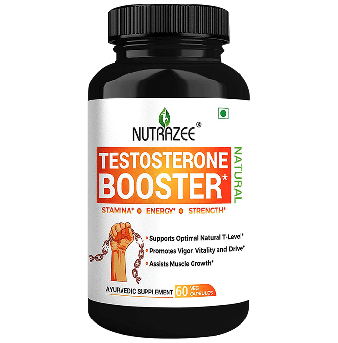 Nutrazee Natural Testosterone Booster Veg Capsule