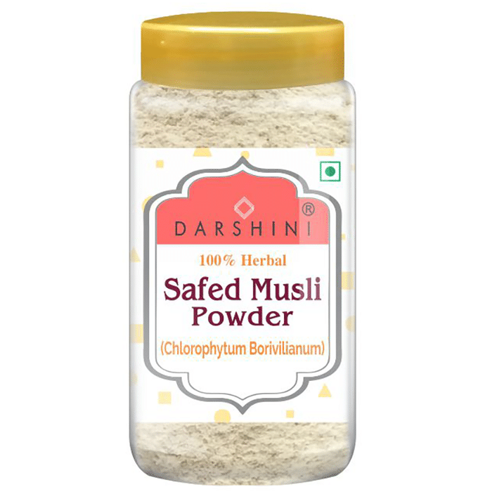 Darshini Safed Musli/White Musli/Chlorophytum Borivilianum Powder