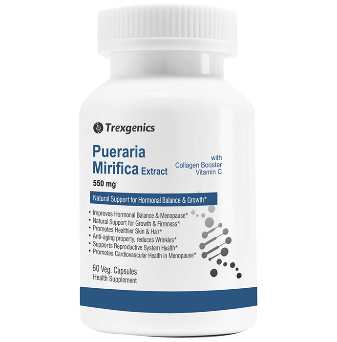 Trexgenics Pueraria Mirifica 550mg Veg Capsule