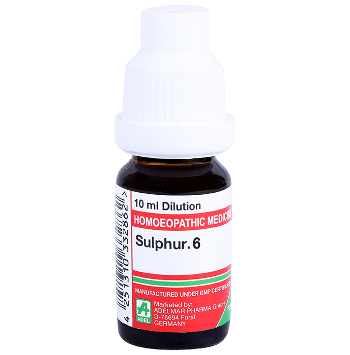 ADEL Sulphur. Dilution 6