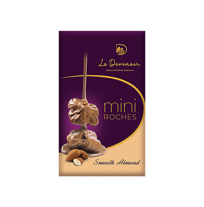 Le Divinoir Handcrafted Pure Mini Smooth Almond Roches-No Vegatable Fat