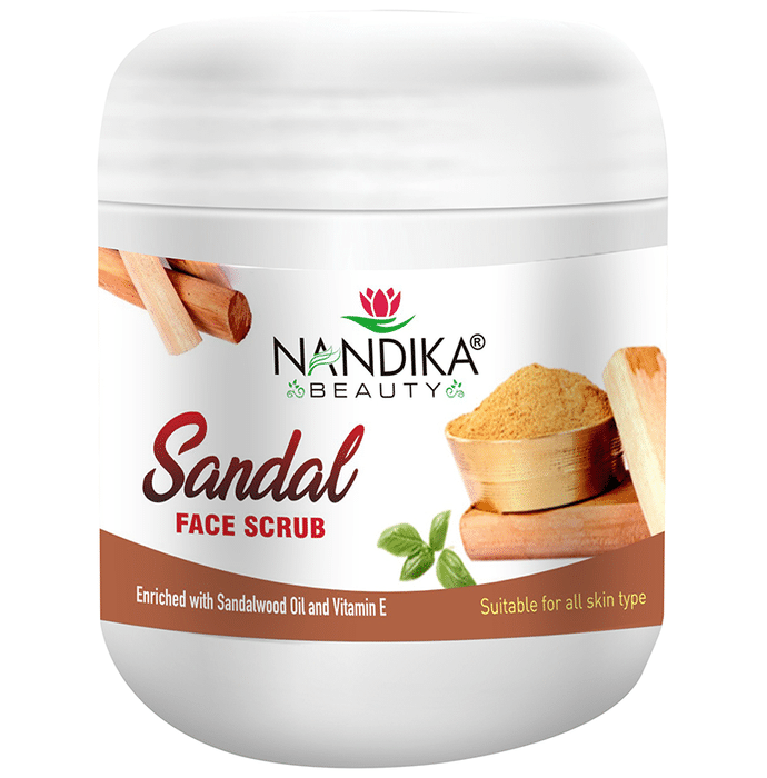 Nandika Beauty Sandal Face Scrub