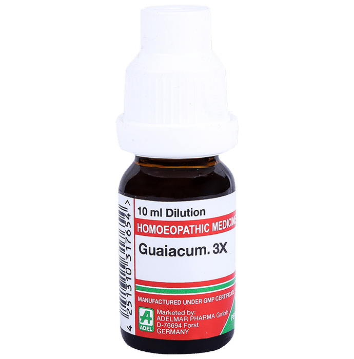 ADEL Guaiacum Dilution 3X