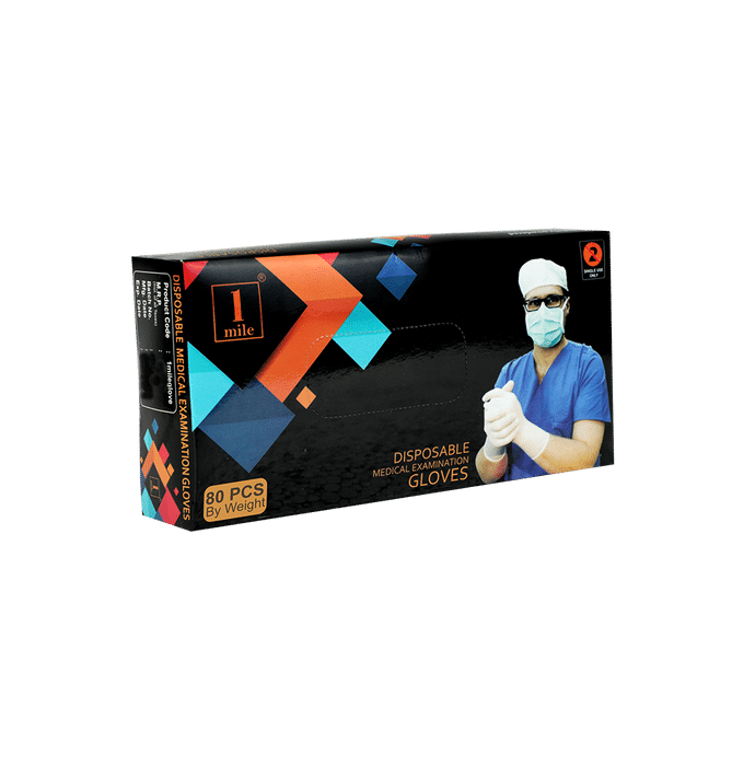 1Mile Disposable Medical Examination Glove Large