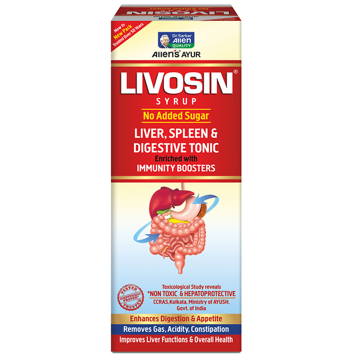Dr. Sarkar's Allen Ayur Livosin Syrup (450ml Each)