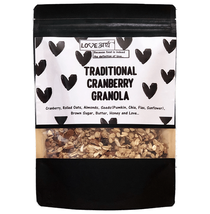LoveArth Traditional Cranberry Granola
