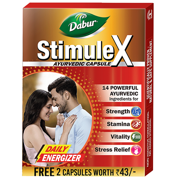 Dabur Stimulex Capsule with 2 Capsule Free