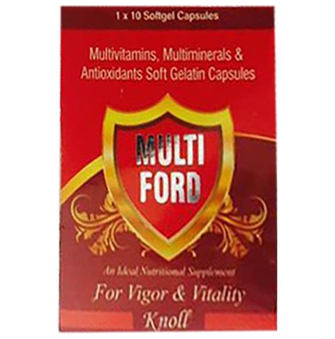 Multi Ford Soft Gelatin Capsule