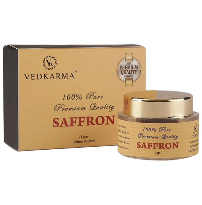 Vedkarma 100% Pure Premium Quality Saffron