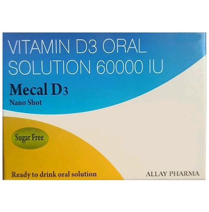 Mecal D3 Nano Shot Sugar Free