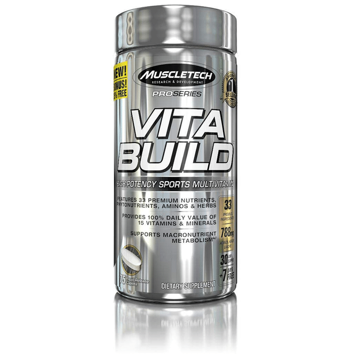 Muscletech Pro Series Vita Build Caplet