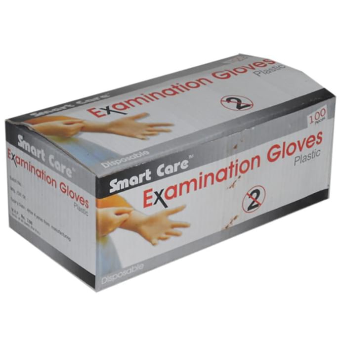 Smart Care Disposable Polythene Examination Gloves