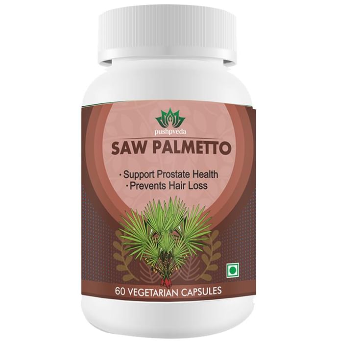Pushpveda Saw Palmetto Vegetarian Capsule