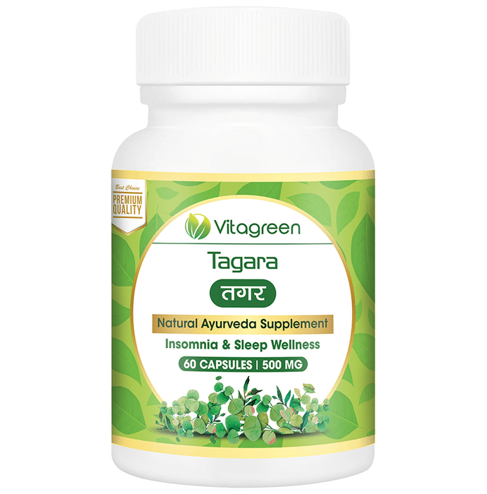 Vitagreen Tagara 500mg Capsule