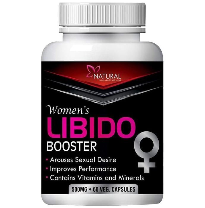Natural Women's Libido Booster 500mg Veg Capsule