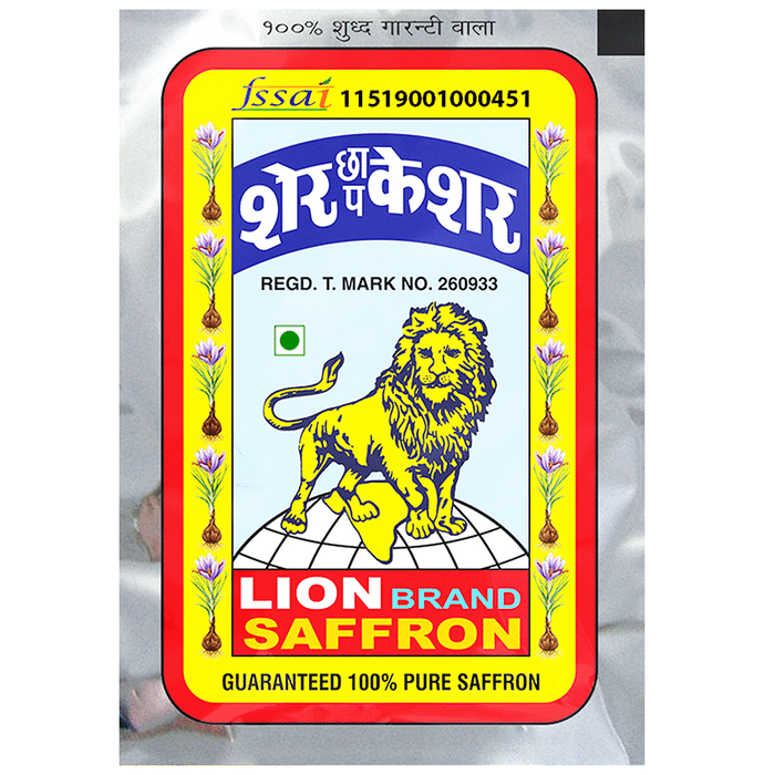 Lion Brand Saffron 24 Single Use Sachet