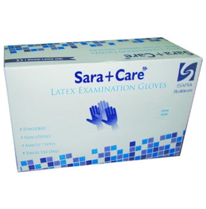 Sara+Care Soft Touch Synthetic Examination Gloves