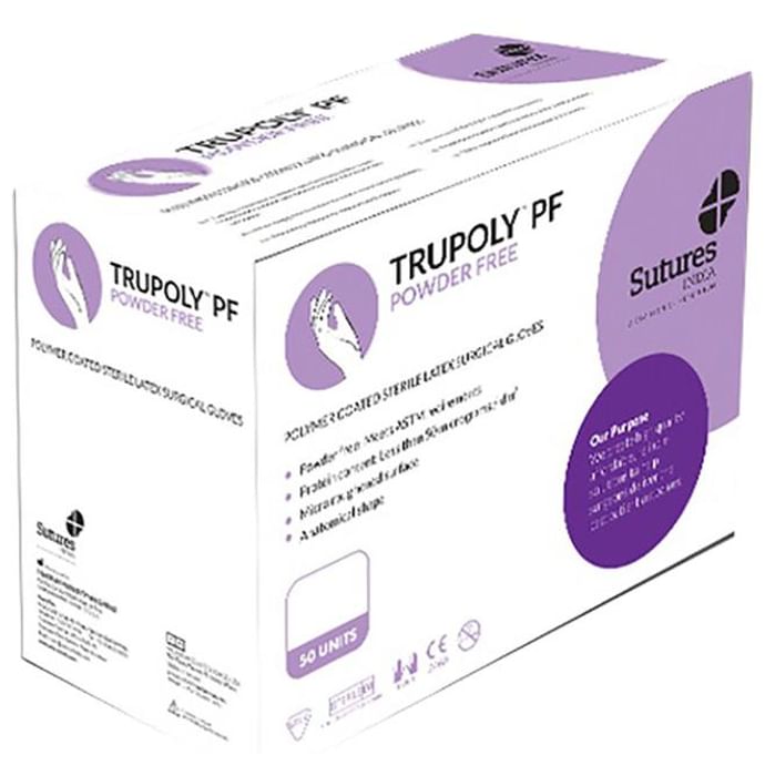 Trupoly PF Surgical Glove Size 7.5