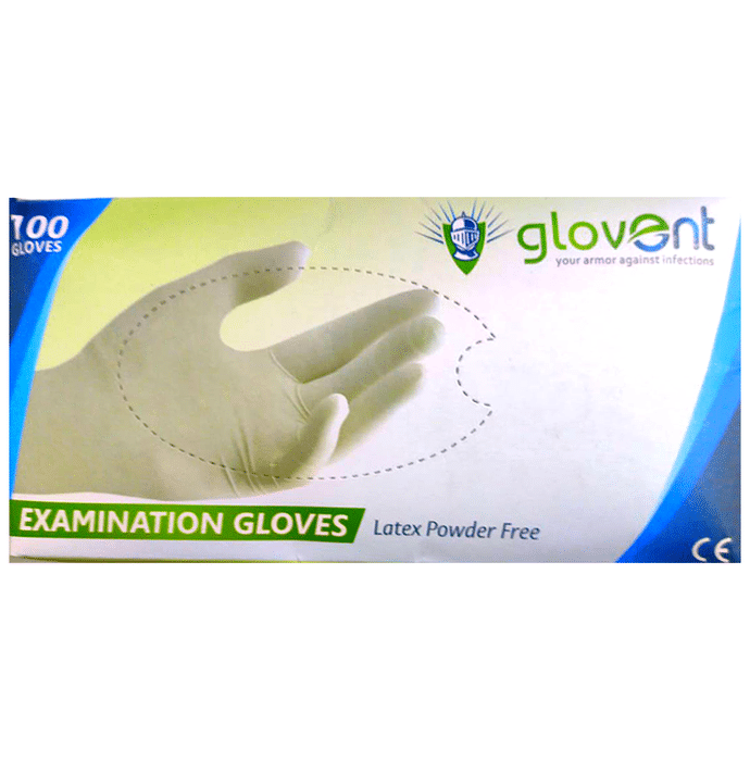Glovent Examination Glove Large Latex Powder Free