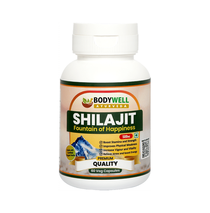 BodyWell Shilajit Veg. Capsule