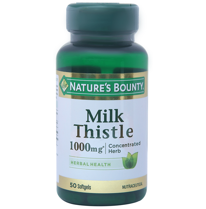 Nature's Bounty Milk Thistle 1000mg Softgel