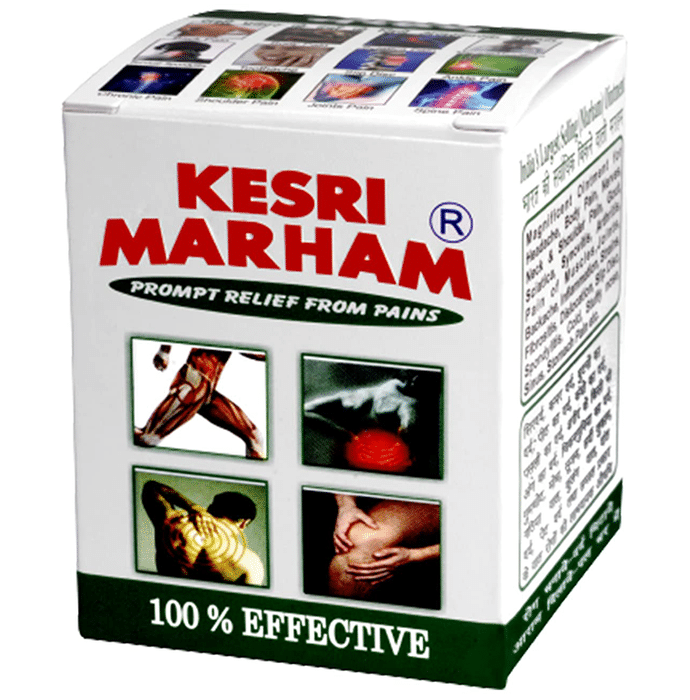 Kesri Marham Prompt Relief from Pain (40gm Each)