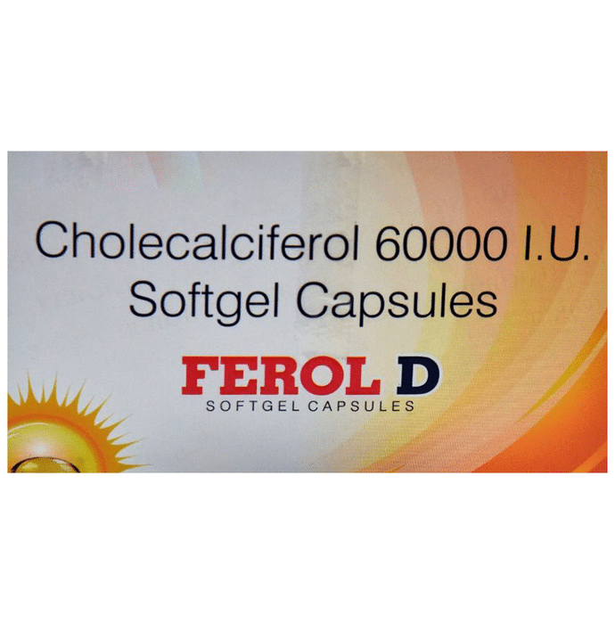 Ferol D Softgel Capsule