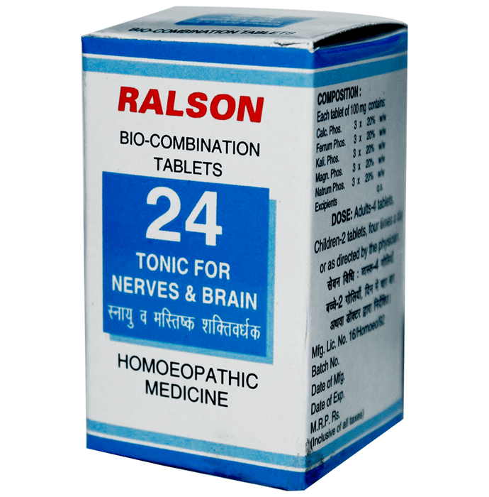 Ralson Remedies Bio-Combination 24 Tablet