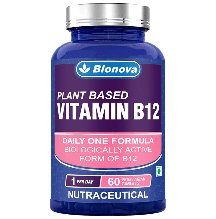 Bionova Plant Based Vitamin B12 Vegetarian Tablet