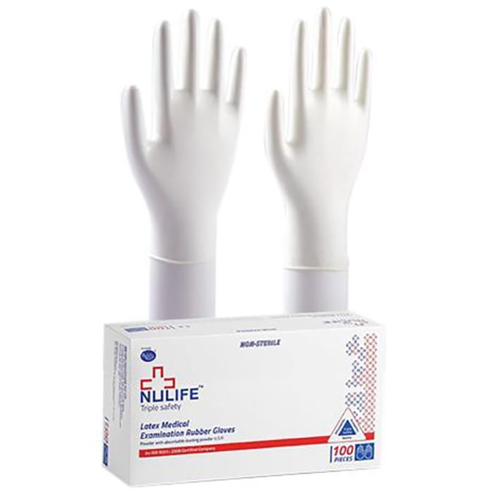 Nulife Latex Examination Non-Powdered, Non Sterile Glove Small