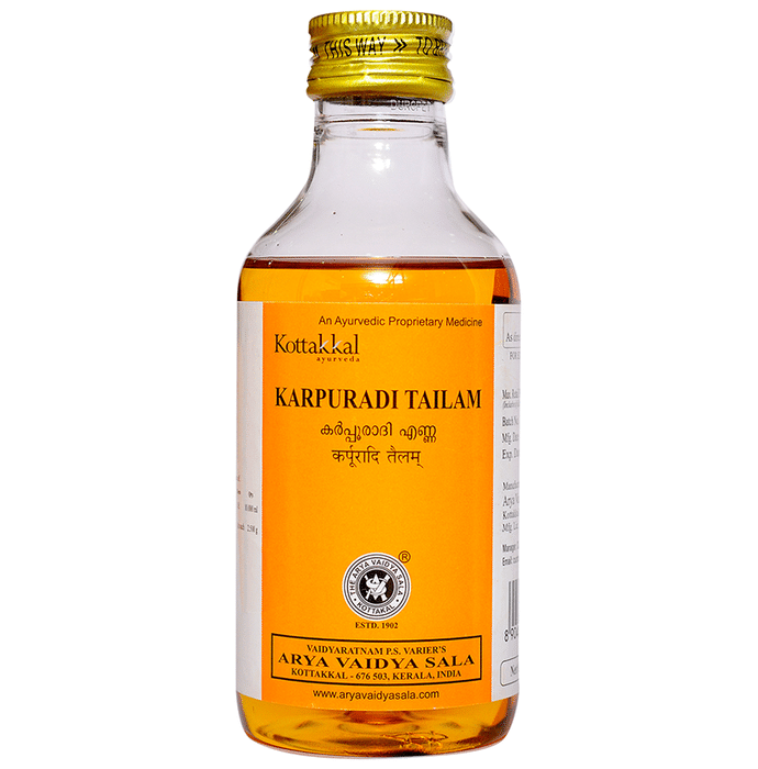 Kottakkal Ayurveda Karpuradi Tailam