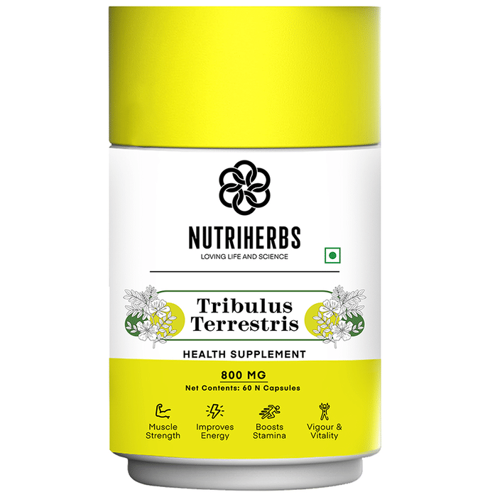 Nutriherbs Tribulus Terrestris 800mg Capsule