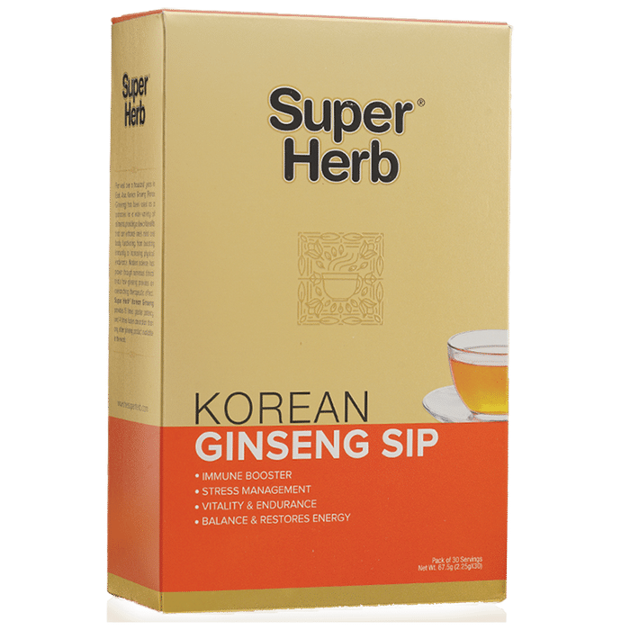 Super Herb Korean Ginseng Sip (2.25gm Each)