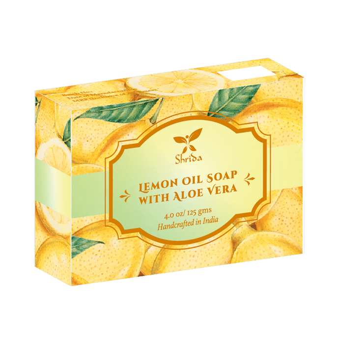 Shrida Lemon Oil with Aloevera Soap