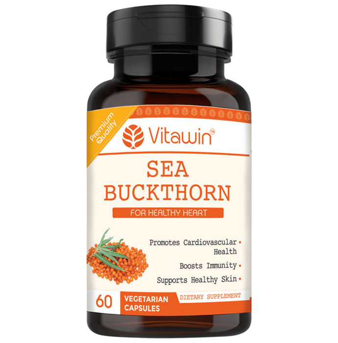 Vitawin Sea Buckthorn 500mg Vegetarian Capsule