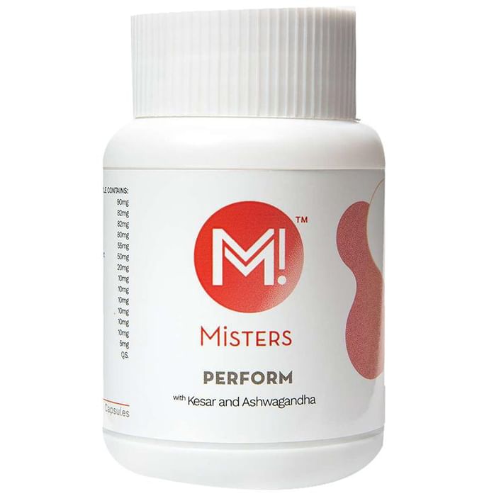 Misters Perform Capsule with Kesar and Ashwagandha