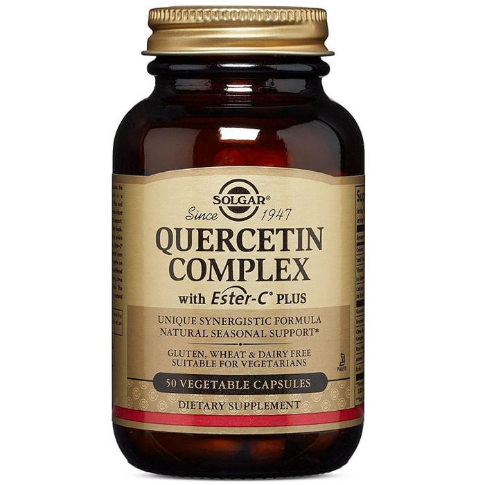Solgar Quercetin Complex with Ester-C Plus Vegetable Capsule