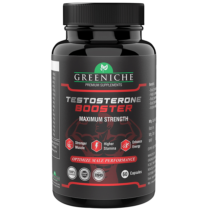 Greeniche Testosterone Booster Maximum Strength Capsule