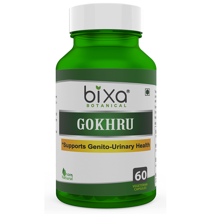 Bixa Botanical Gokhru Vegetarian Capsule