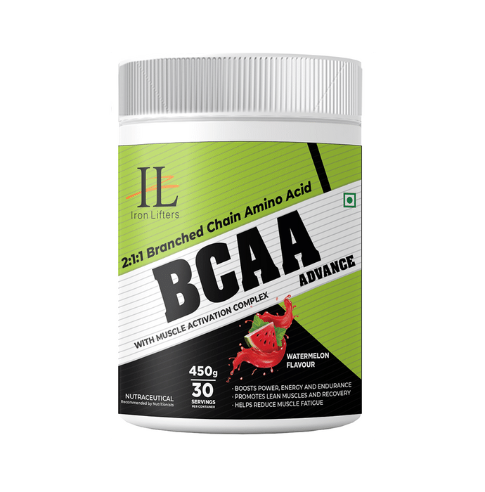 Iron Lifters Intra-Training BCAA 2:1:1 Advance Powder Watermelon