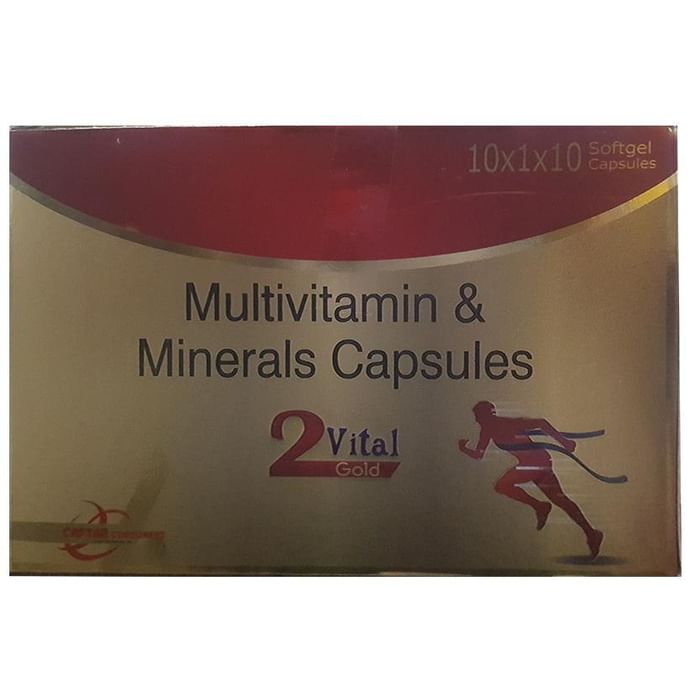2 Vital Gold Softgel Capsules