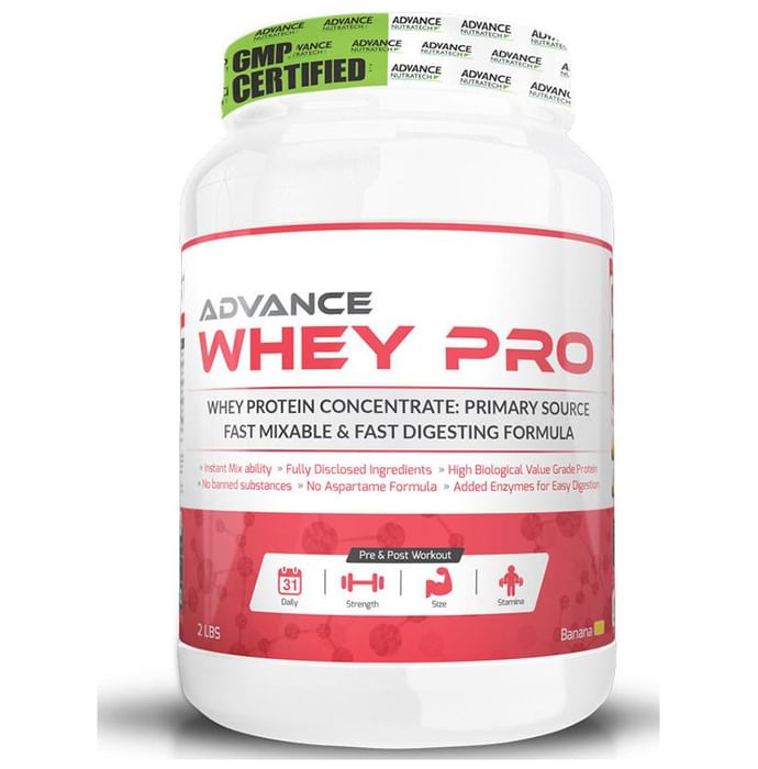 Advance Nutratech Whey Pro Protein Powder Banana