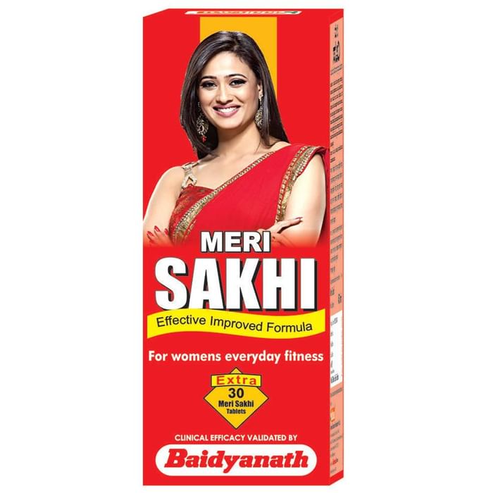 Baidyanath (Nagpur) Meri Sakhi Liquid with Extra 30 Meri Sakhi Tablet