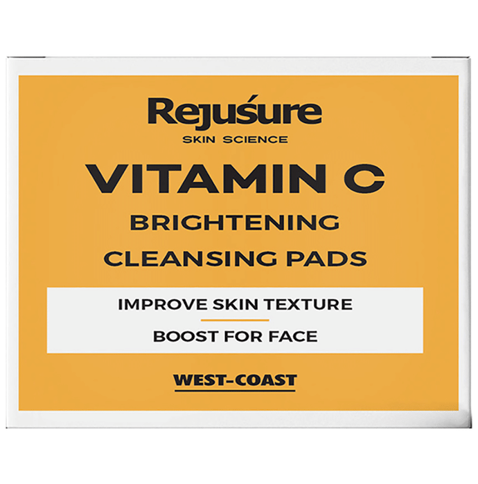 Rejusure Vitamin C Brightening Cleansing Pads