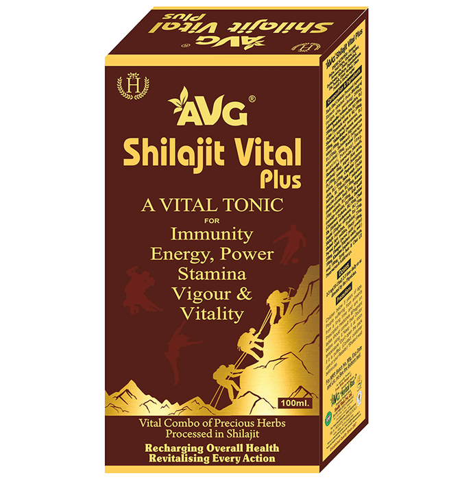 AVG Shilajit Vital Plus Tonic