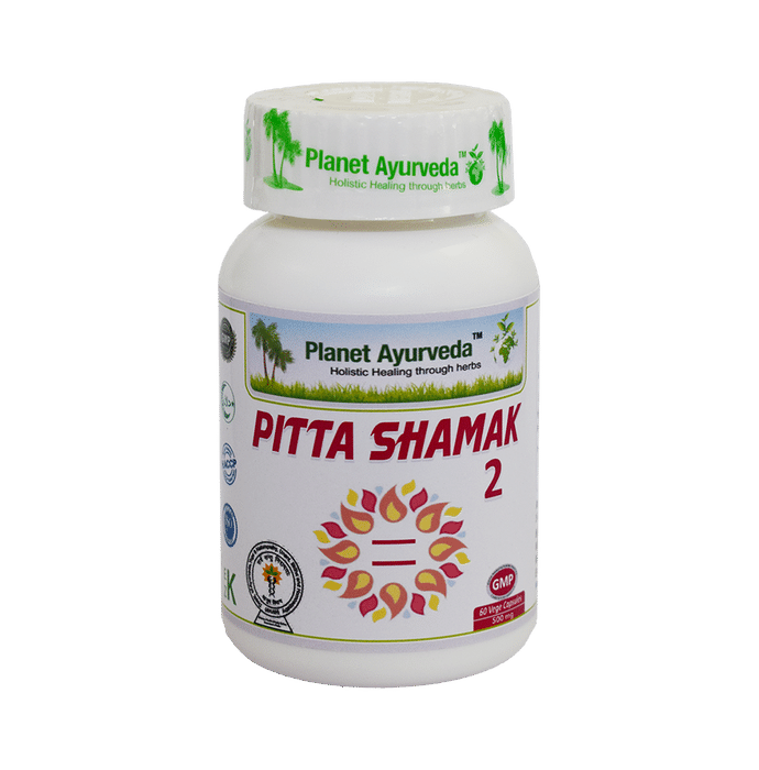 Planet Ayurveda Pitta Shamak 2 Vege Capsule