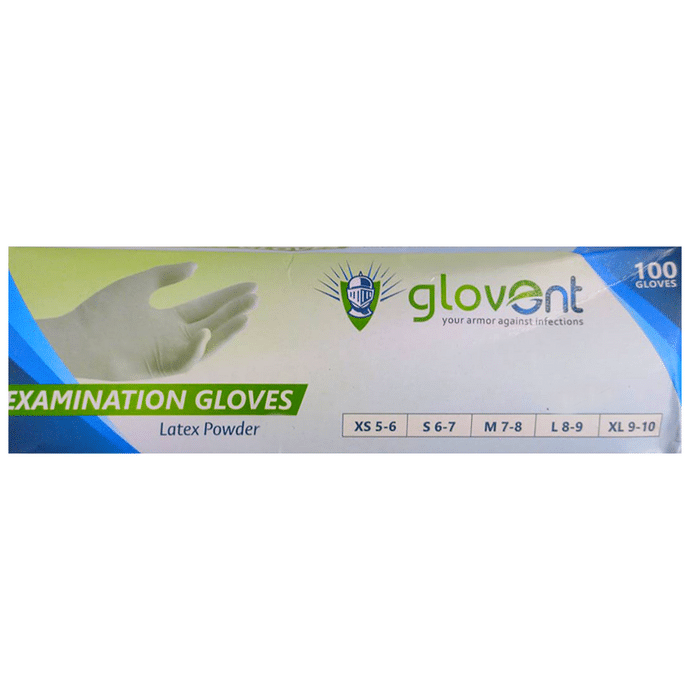Glovent Examination Glove Small Latex Powder