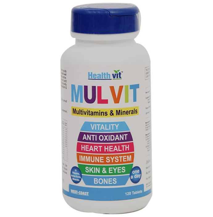 HealthVit Mulvit Multivitamins & Minerals Tablet